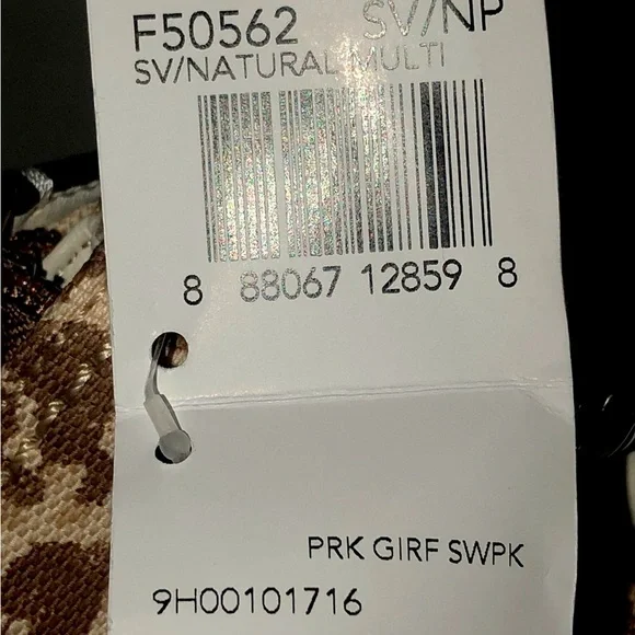 NWT! COACH Park Giraffe SV/Natural Multi Print Swing-pack F50562 - Picture 7 of 7